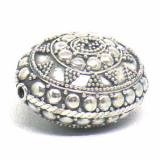 Round Beads bali silver bead