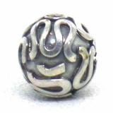 Round Beads bali silver bead