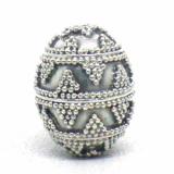 Round Beads bali silver bead