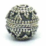 Round Beads bali silver bead