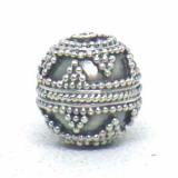 Round Beads bali silver bead