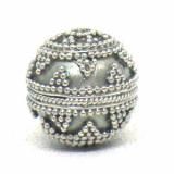 Round Beads bali silver bead