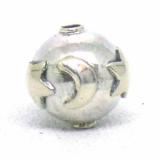 Round Beads bali silver bead