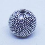 Round Beads bali silver bead