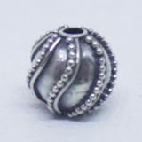 Round Beads bali silver bead