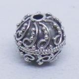 Round Beads bali silver bead