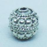 Round Beads bali silver bead