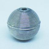 Round Beads bali silver bead