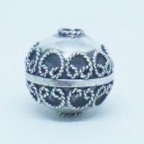 Round Beads bali silver bead