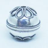 Round Beads bali silver bead