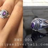 Rws 001 bali silver bead