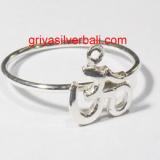 Simple Minimalist Ring bali silver bead