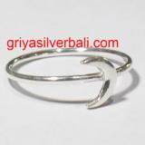 Simple Minimalist Ring bali silver bead