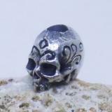 Skull Bead bali silver bead