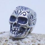 Skull Bead bali silver bead