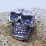 Skull Bead bali silver bead