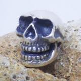 Skull Bead bali silver bead