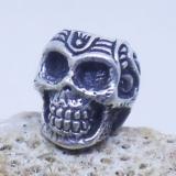 Skull Bead bali silver bead