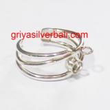 Toe Rings bali silver bead