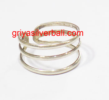 Toe Rings bali silver bead