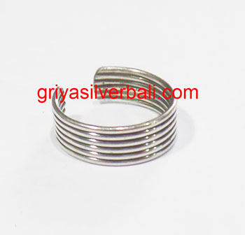 Toe Rings bali silver bead