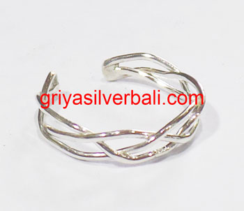 Toe Rings bali silver bead