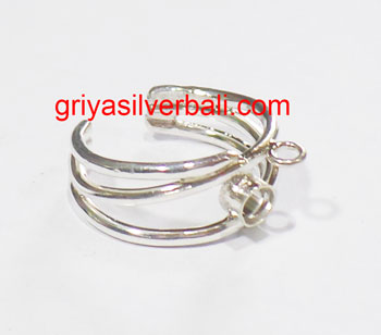 Toe Rings bali silver bead