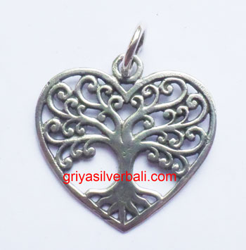 Tree Of Life bali silver bead