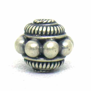 Wire Beads bali silver bead