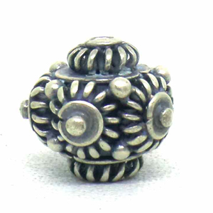 Wire Beads bali silver bead